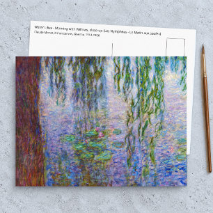 Carte Postale Claude Monet - Nymphéas