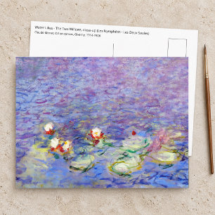 Carte Postale Claude Monet - Nymphéas