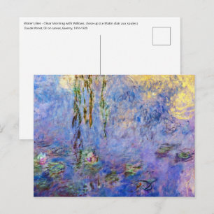 Carte Postale Claude Monet - Nymphéas