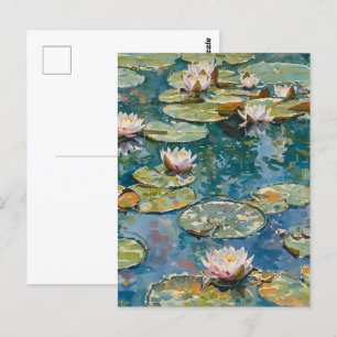 Carte Postale Claude Monet Nymphéas 1916 Beaux-Arts