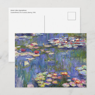 Carte Postale Claude Monet - Nymphéas / Water Lilies