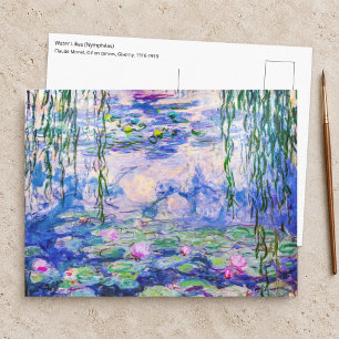 Carte Postale Claude Monet - Nymphéas / Water Lilies 1919