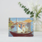 Carte Postale Claude Monet par Edouard Manet (Debout devant)