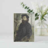 Carte Postale Claude Monet par Pierre-Auguste Renoir (Debout devant)