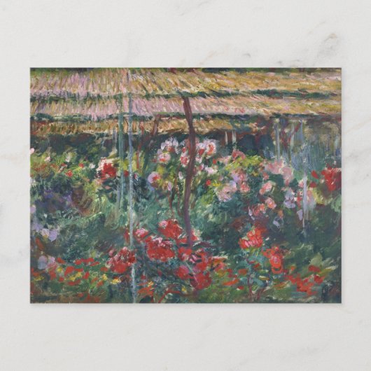 Carte Postale Claude Monet - Peony Garden (Devant)