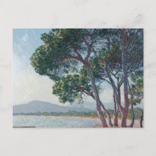 Carte Postale Claude Monet - Plage de Juan-les-Pins