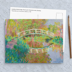 Carte Postale Claude Monet - Pont japonais, Giverny