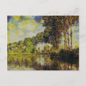 Carte Postale Claude Monet - Poplars sur l'épte (Devant)