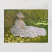 Carte Postale Claude Monet - Printemps (Devant)