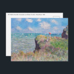 Carte Postale Claude Monet - Promenade Cliff à Pourville<br><div class="desc">Promenade de Cliff à Pourville / Promenade sur la falaise,  Pourville - Claude Monet,  1882</div>