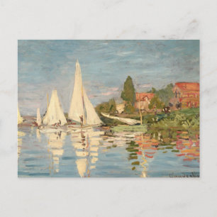 Carte Postale Claude Monet   Regatta at Argenteuil, c.1872