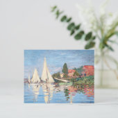 Carte Postale Claude Monet - Regattas à Argenteuil (Debout devant)