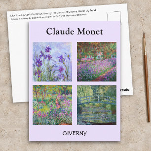 Carte Postale Claude Monet - Sélection de chefs-d'œuvre de Giver
