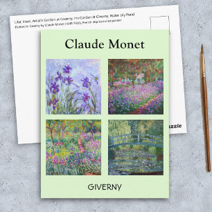 Carte Postale Claude Monet - Sélection de Chefs-d'œuvre de Giver