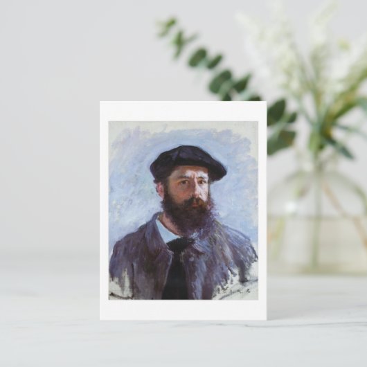Carte postale Claude Monet Self-Portrait (Debout devant)