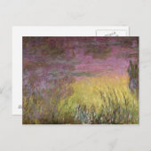 Carte Postale Claude Monet | Sunset Nénuphar, 1915-26 (Devant / Derrière)
