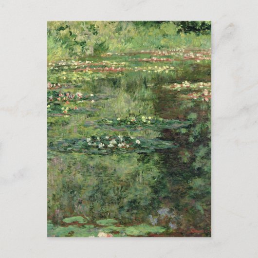 Carte Postale Claude Monet | The Nénuphar Pond, 1904 (Devant)