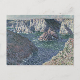 Carte Postale Claude Monet   The Rocks at Belle-Ile, 1886