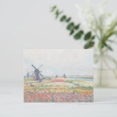 Carte Postale Claude Monet Tulip Fields La Haye impressionniste (Debout devant)