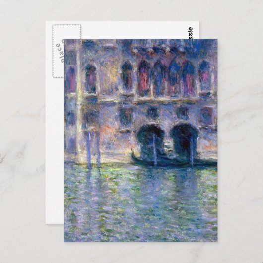 Carte Postale Claude Monet Venise