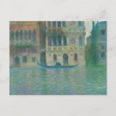 Carte Postale Claude Monet - Venise, Palazzo Dario (Devant)