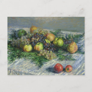 Carte Postale Claude Monet   Vie morte avec poires et raisins