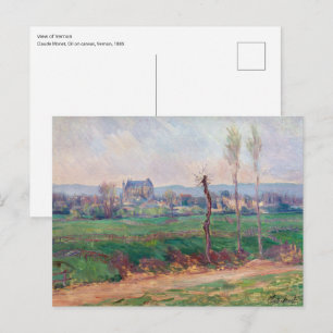Carte Postale Claude Monet - Vue de Vernon