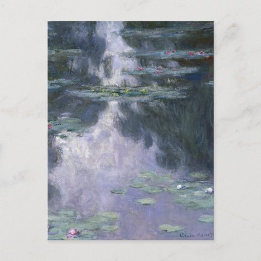 Carte Postale Claude Monet Water Lilies 1907 Nymphéas GalleryHD (Devant)