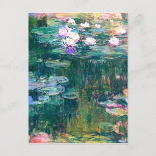 Carte Postale Claude Monet Water Lilies 1917