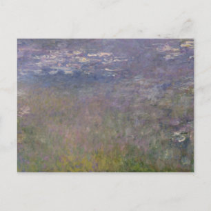 Carte Postale Claude Monet Water Lilies Agapanthus