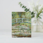 Carte postale Claude Monet Water Lily Pond (Debout devant)