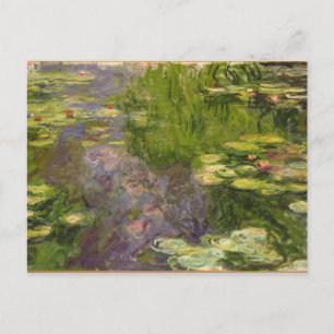 Carte Postale Claude Monet Waterlilies