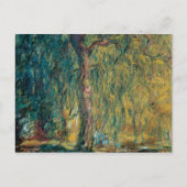 Carte Postale Claude Monet - Willow Weeping (Devant)