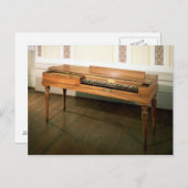 Carte Postale Clavichord, propriété de Franz Joseph Haydn (Devant / Derrière)