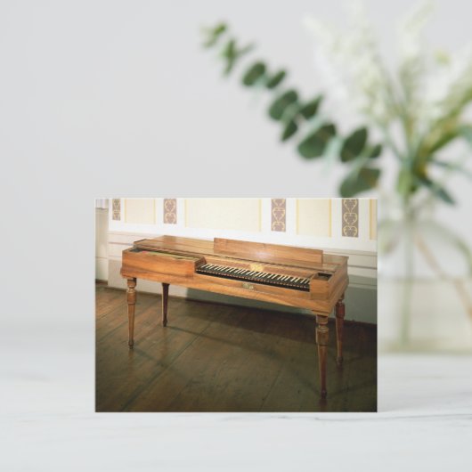 Carte Postale Clavichord, propriété de Franz Joseph Haydn (Debout devant)
