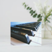 Carte Postale Clavier (Debout devant)