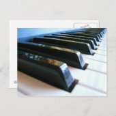Carte Postale Clavier (Devant / Derrière)