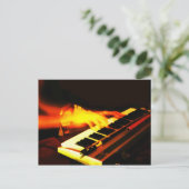 Carte Postale Clavier (Debout devant)