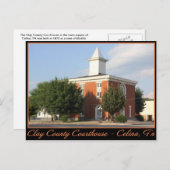 Carte Postale Clay County Courthouse - Celina, TN (Devant / Derrière)