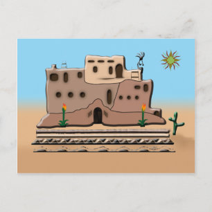 Carte Postale Clay House