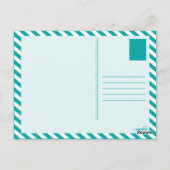 Carte Postale clé d'accueil (Dos)