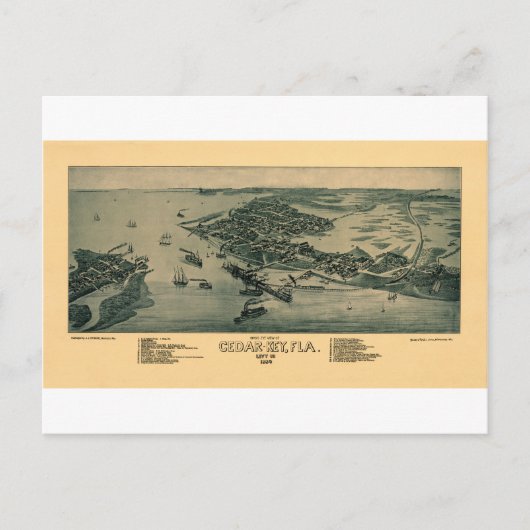 Carte Postale Clé de cèdre (Devant)