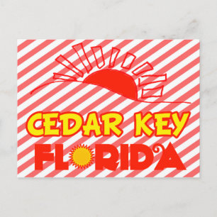 Carte Postale Clé de cèdre, Floride