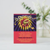 Carte Postale clé de succès (Debout devant)