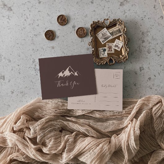 Carte Postale Clear Mountain Country Merci