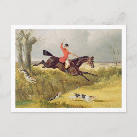 Carte Postale Clearing a Ditch, 1839 (huile sur panneau) (Devant)