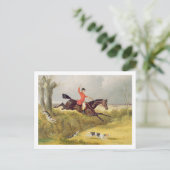 Carte Postale Clearing a Ditch, 1839 (huile sur panneau) (Debout devant)