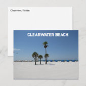 Carte Postale Clearwater Beach FL (Devant / Derrière)