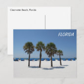 Carte Postale Clearwater Beach FL (Devant / Derrière)