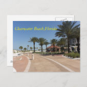 Carte Postale Clearwater Beach Floride (Devant / Derrière)